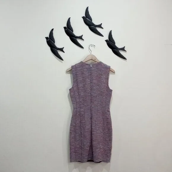 Theory Hourglass Beacon Tweed Dress - Size 6